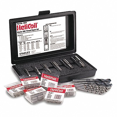 HELI-COIL 4934 Master Thread Repair Kit 304 SS 54 Pcs