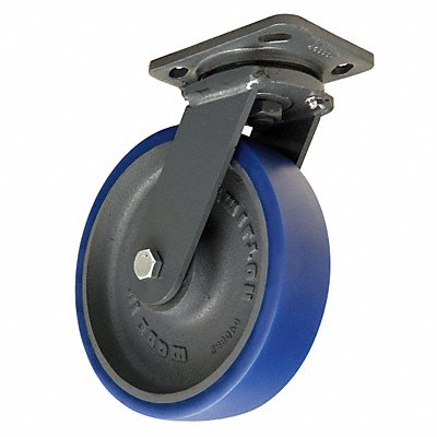 HAMILTON SWH8SPB Standard Plate Castor Swivel 1200 lb.