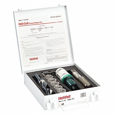 HELI-COIL 5528161 Thread Repair Kit 304 SS 1-12 6 Pcs