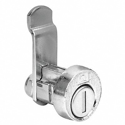 COMPX NATIONAL C8735 Cam Lock For Thickness 1/16 in Nickel