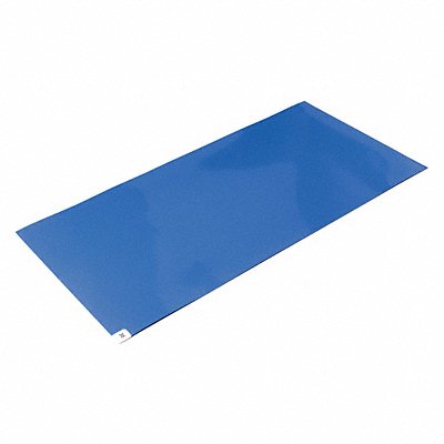 WEARWELL 95 Tacky Mat Blue 36x45 PK4