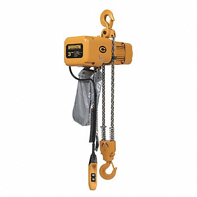 HARRINGTON NER030C15 Electric Chain Hoist 6000 lb 15 ft.