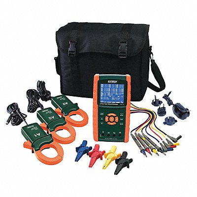 EXTECH 382100 Power Analyzer/Logger 9.99MW 1200A