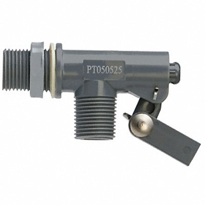 KERICK PT050525 Float Valve 1/2 In PVC Bulkhead Mount