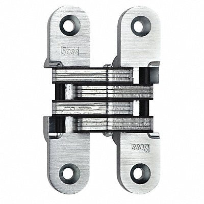 SOSS 212US26D Hinge Invisible Satin Chrome 3 3/4 In