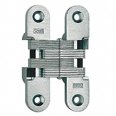 SOSS 216US26D Hinge Invisible Satin Chrome 4 5/8 In