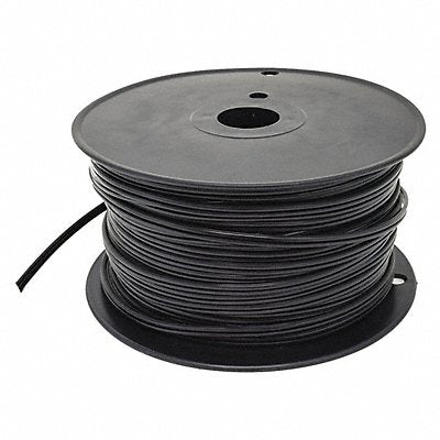 GRAINGER E3681 Lamp Cord 2 Cond 18AWG SPT-1 Blk 250ft