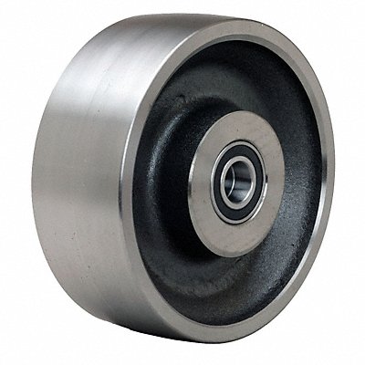 GRAINGER W830FSB34 Steel Tread Wheel 8 7000 lb.