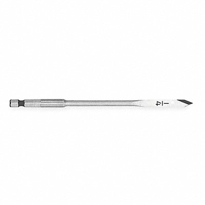 DEWALT DW1572 Spade Bit Dia 3/8 Shank Hex 1/4