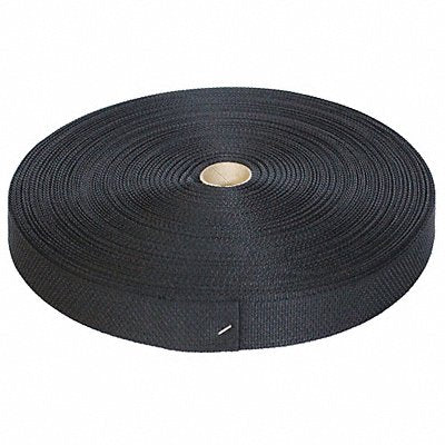 BULK-STRAP P01300BK G2371 Webbing Polypropylene 1 W Black