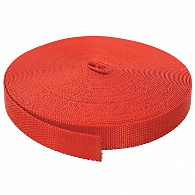 BULK-STRAP N34102R G2352 Webbing Nylon 3/4 W Red
