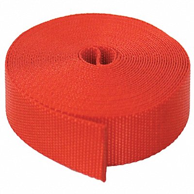 BULK-STRAP N01027R G2354 Webbing Nylon 1 W Red