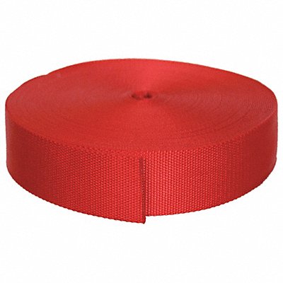 BULK-STRAP N15102R G2360 Webbing Nylon 1 1/2 W Red