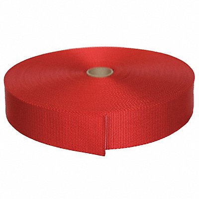 BULK-STRAP N15150R G2361 Webbing Nylon 1 1/2 W Red