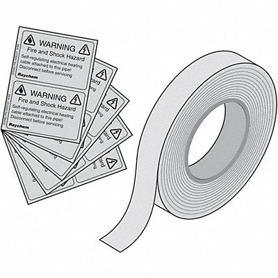 RAYCHEM 62231000 Application Tape 66 10 Elec Trace Labls