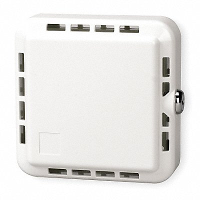 GRAINGER 4E645 Thermostat Guard Plastic 5 5/8x5 5/8x2 5/8in