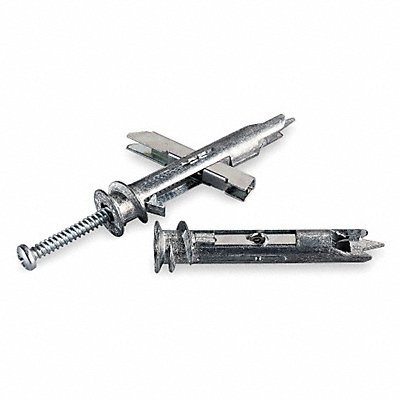 RED HEAD 5014901 Togl Bolt Anchr Znc Aloy #8 2-1/8 L PK50