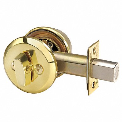 YALE D212x605 Deadbolt Med.Duty Bright Brass