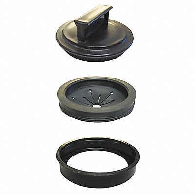 KISSLER 591460 Splash Guard Kit Rubber Black