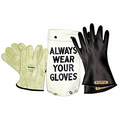 SALISBURY GK011B7 D1029 Electrical Glove Kit 1000VAC/1500VDC 7 PR1