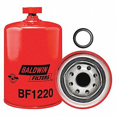 BALDWIN FILTERS BF1220 Fuel Filter 6-3/16 x 3-11/16 x 6-3/16 In