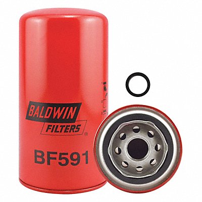 BALDWIN FILTERS BF591 Fuel Filter 7-3/16 x 3-11/16 x 7-3/16 In