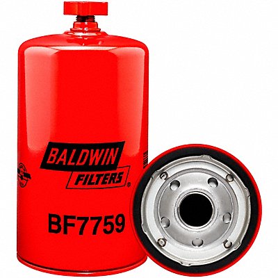 BALDWIN FILTERS BF7759 Fuel Filter 7-13/32x3-11/16x7-13/32 In