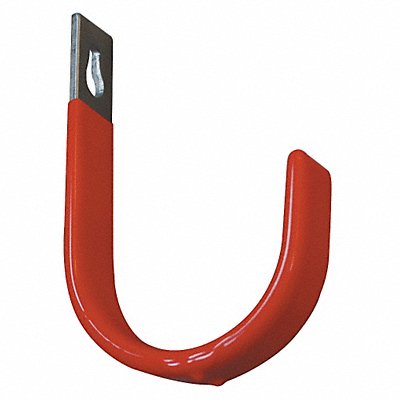 GRAINGER 4ERV8 Single Point Hook Orange Steel 5-1/2 L