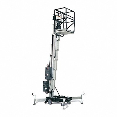 JLG 25AMDC Vertical Prsnl Lift Push 350 lb Load Cap