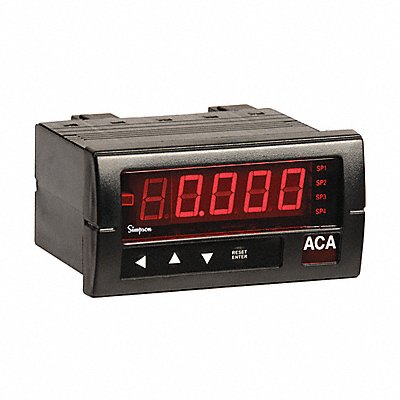 SIMPSON ELECTRIC H335122020 Digital Panel Meter DC Current
