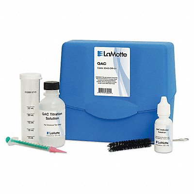 LAMOTTE 3043DR01 Water Testing Kit QAC Range 0 to 500 PPM