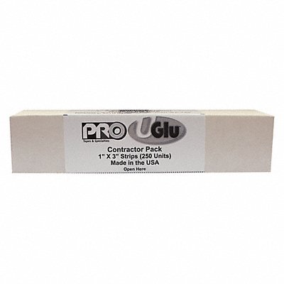 UGLU 349UGLU900 Adhesive Tape 1 x 3 Amber PK250