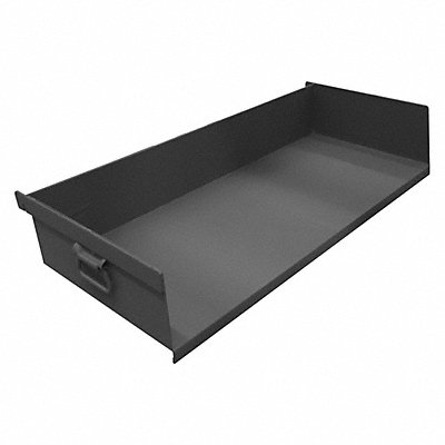 GRAINGER TR150095 Service Cart Tray 250 lb Grey Steel