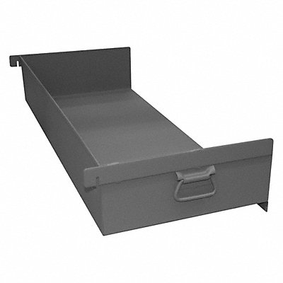 GRAINGER TR150295 Service Cart Tray 250 lb Grey Steel