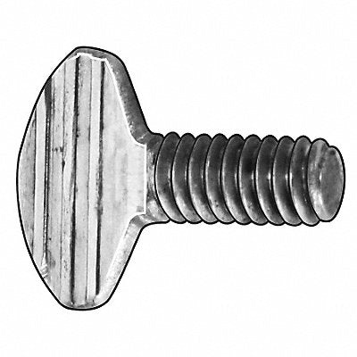 GRAINGER TSI100100P0025P Thumb Screw Type P #10-24 Zinc 1 L PK25