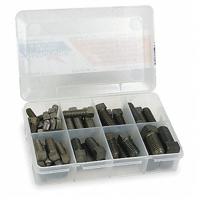 GRAINGER DISPSET16060 SquareHeadSetScrews In BlackOxide 60pcs