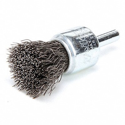 WEILER 90187 Crimped Wire End Brush Steel 3/4 In.
