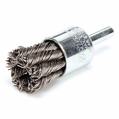 WEILER 90192 Knot Wire End Brush Steel 3/4 In.
