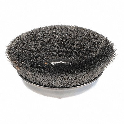 WEILER 93401 Crimped Wire Cup Brush 6 in 0.014 in
