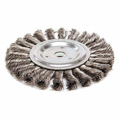 WEILER 93394 Twist Wire Wheel Brush Arbor 6 In.