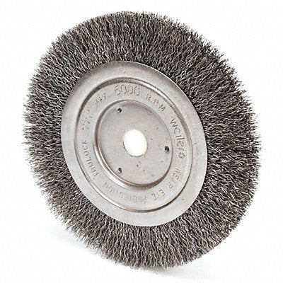 WEILER 93395 Crimped Wire Wheel Brush Arbor Hole