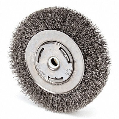 WEILER 93396 Crimped Wire Wheel Brush Arbor Hole