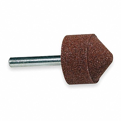 NORTON 61463624389 Vitrified Mounted Point 1-1/4 x1-1/4in 60G