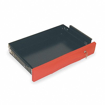 RUBBERMAID COMMERCIAL PRODUCTS FG459300RED Drawer 40 lb Red Steel 25 in L