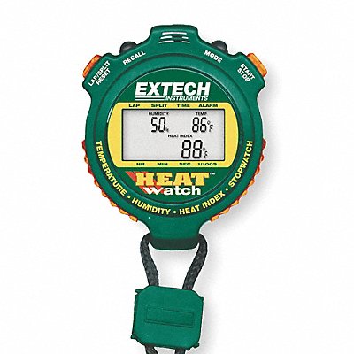 EXTECH HW30 Stopwatch Count Down 10 hrs LCD