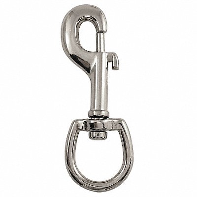 LUCKY LINE PRODUCTS 4FCJ8 Slide Bolt Spring Snap L 4 1/16 In