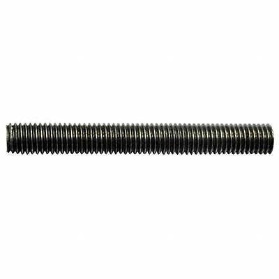 GRAINGER U221701013600 Fully Threaded Rod Black Oxide Stl 1 -14 Fn 3ft 2A 1PK