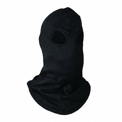 NATIONAL SAFETY APPAREL H49CX Flame Resistant Balaclava OPF Blend Blck