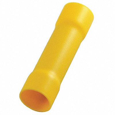 POWER FIRST 4FRE1 Splice Connector Crimp Vinyl Yellow PK20