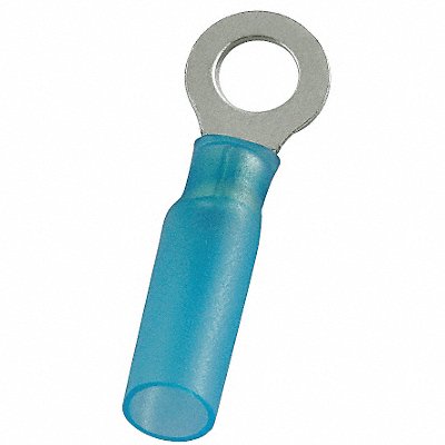 POWER FIRST 4FRF3 Ring Terminal Blue 16 AWG 14 AWG PK25